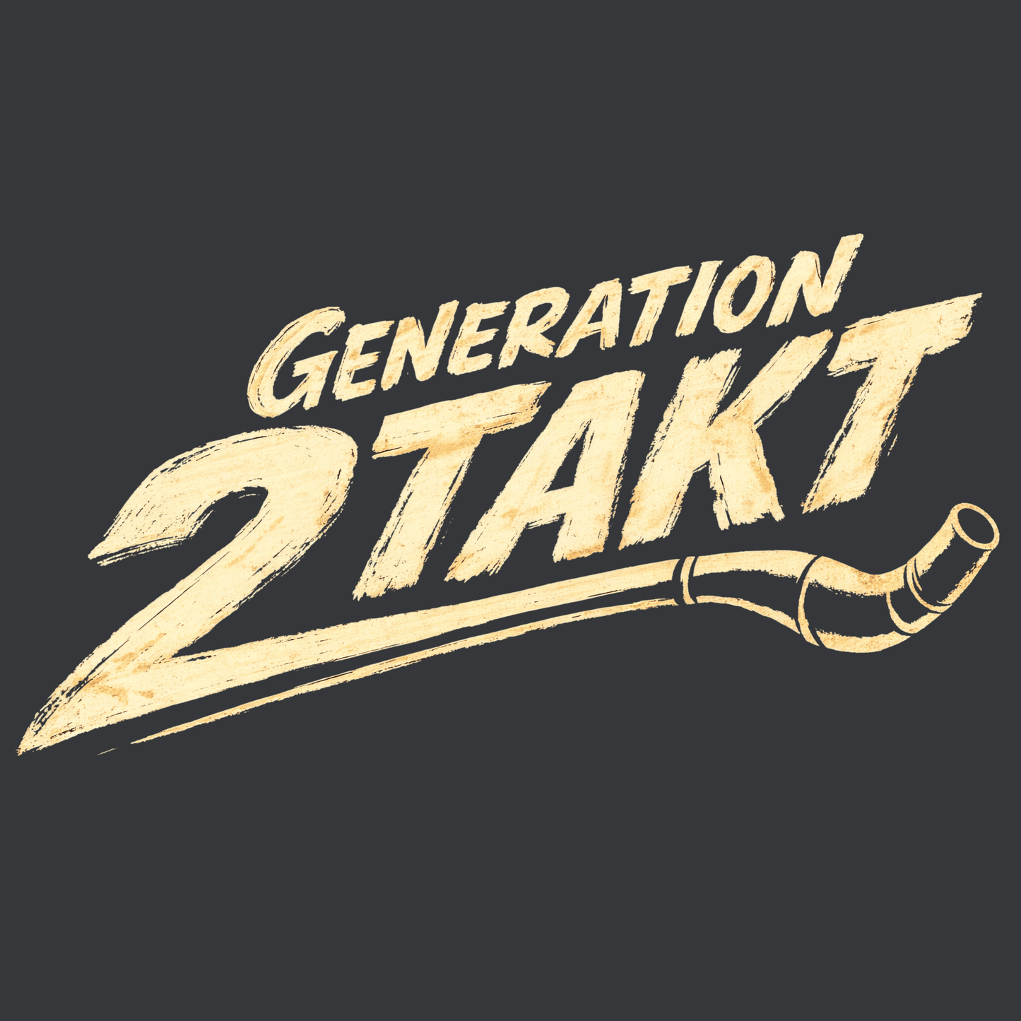 T-Shirt. Generation 2-Takt.