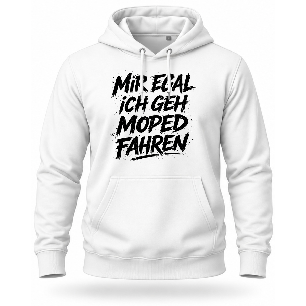 Hoodie Softstyle®. Mir egal, ich geh Moped fahren.