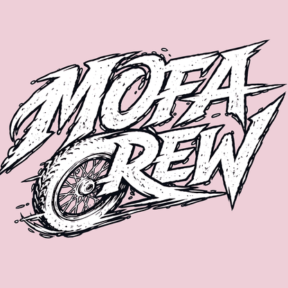 Mädels Hoodie Softstyle®. Mofa Crew.