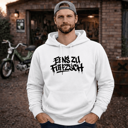 Hoodie Softstyle®. Eens zu fuffzsch.