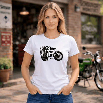 Mädels T-Shirt. 2 Takt for Life.