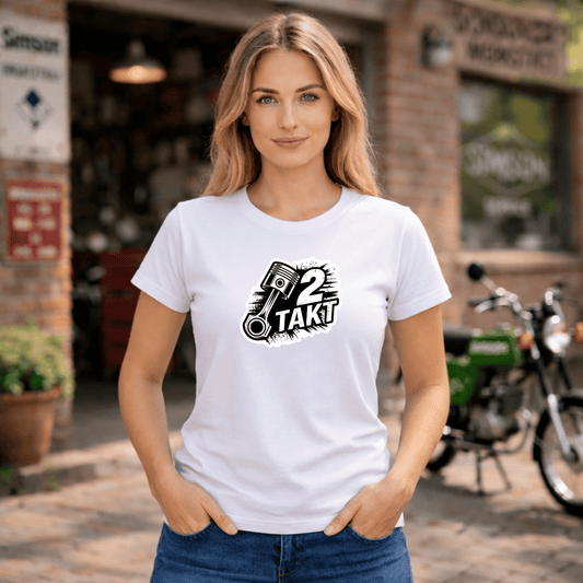 Mädels T-Shirt. 2-Takt.