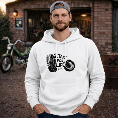 Hoodie Softstyle®. 2 Takt for Life.