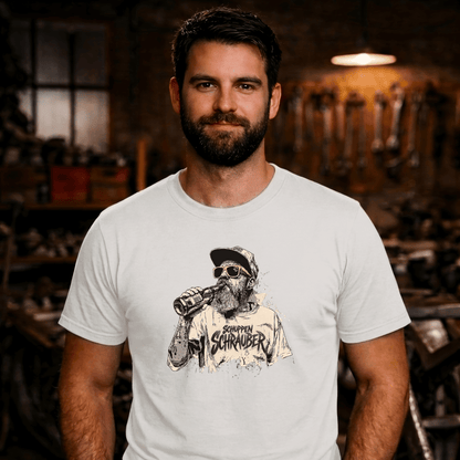 T-Shirt. Schuppenschrauber.