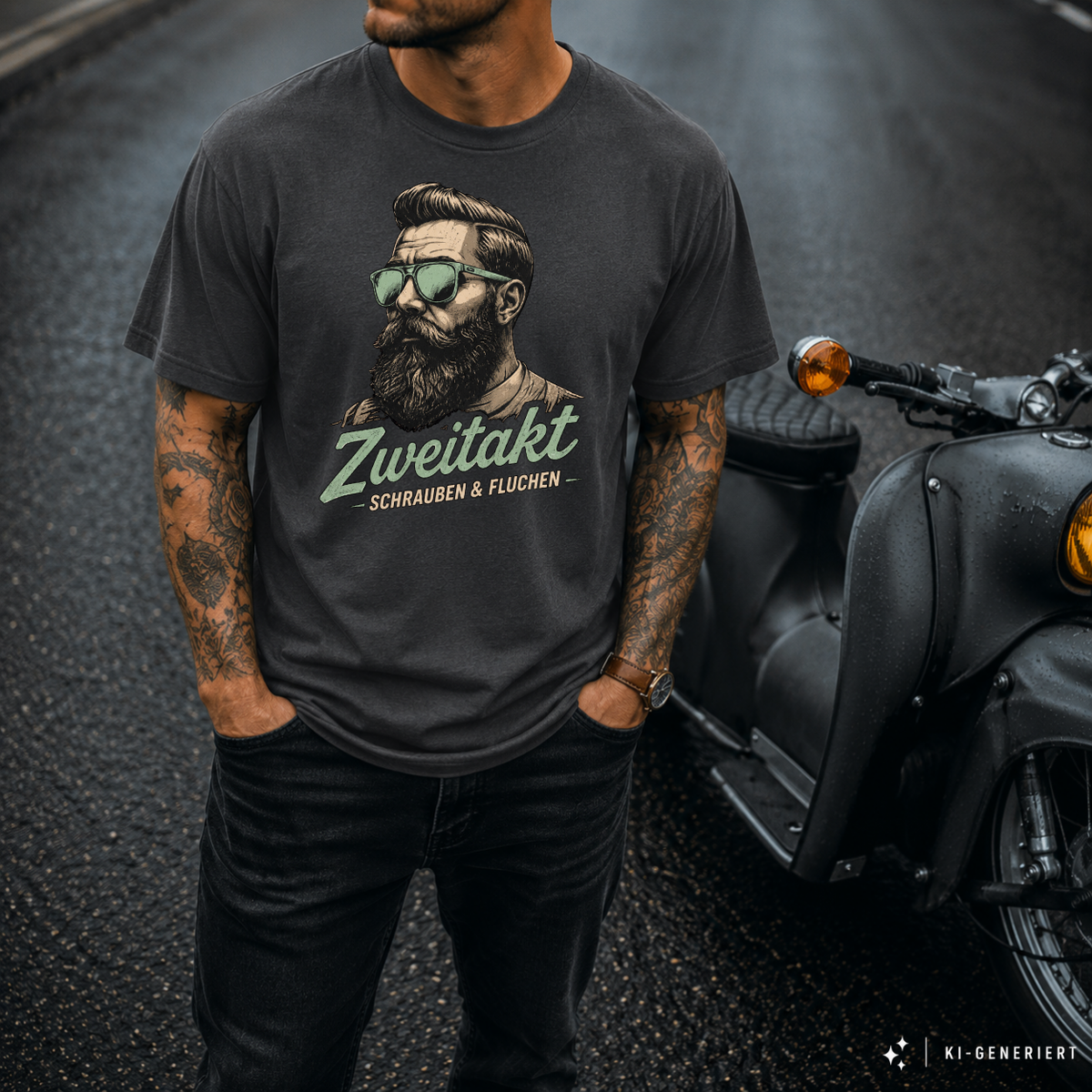 T-Shirt. Schrauben & Fluchen.