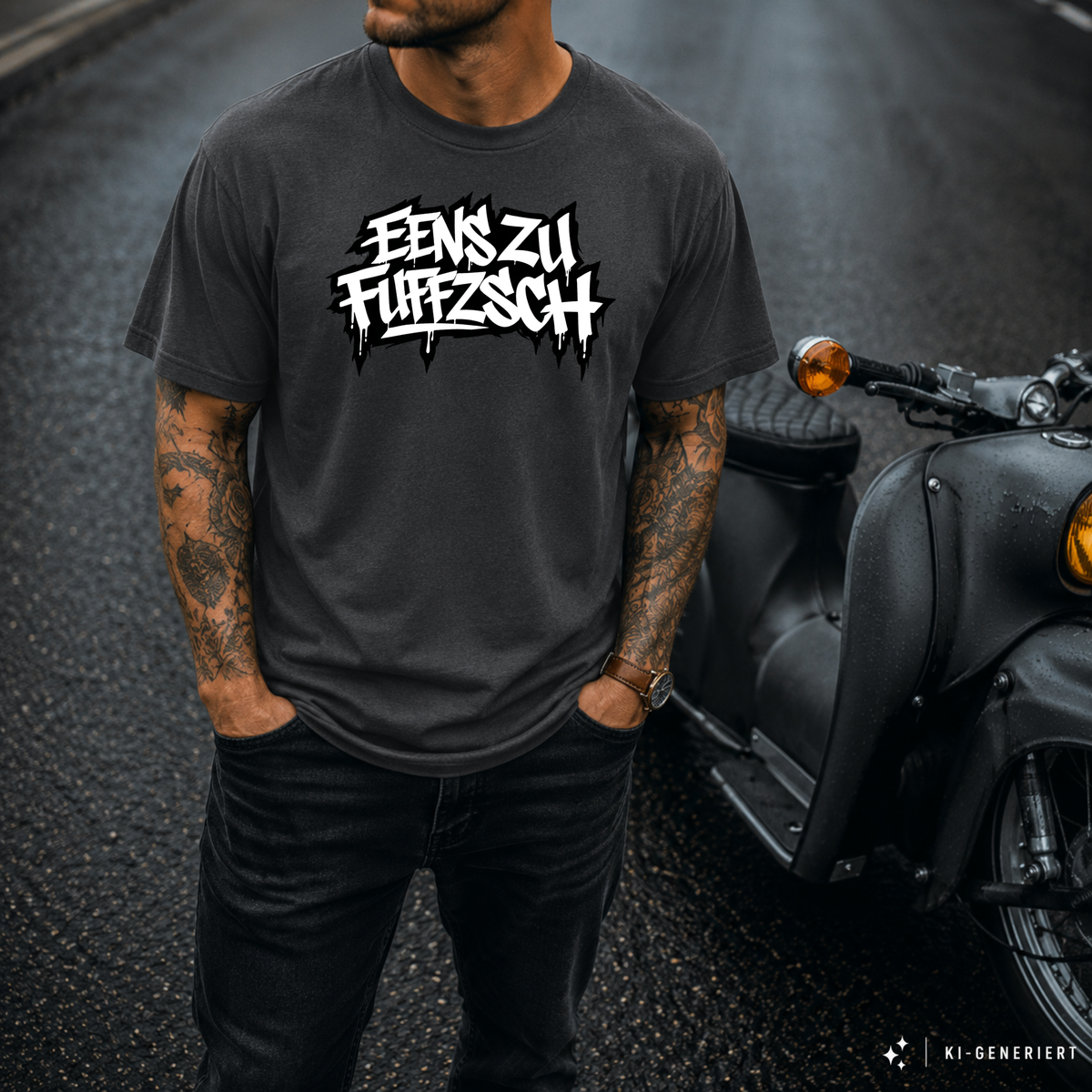 T-Shirt. Eenszufuffzsch.
