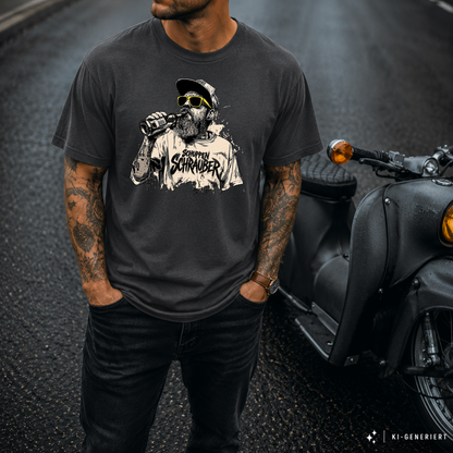 T-Shirt. Generation Zweitakt - Schuppenschrauber.