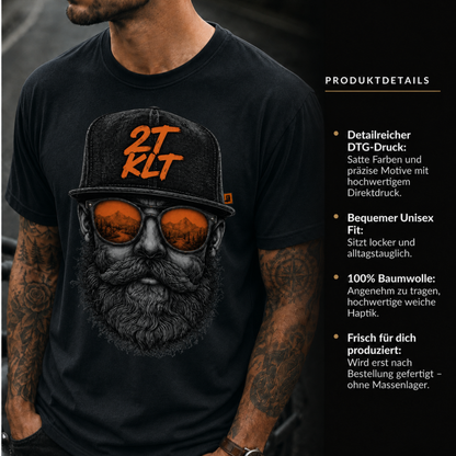 T-Shirt. Zweitakt Nomaden – Der Hipster.