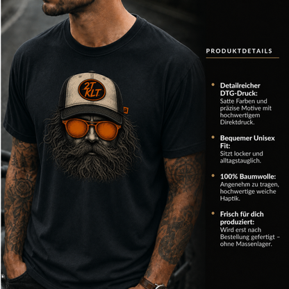 T-Shirt. Zweitakt Nomaden – Der Trucker.