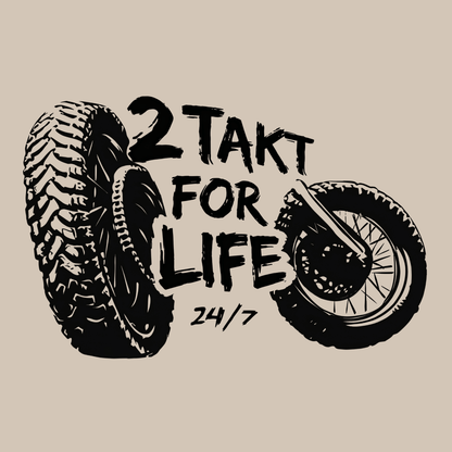 Mädels Hoodie Softstyle®. 2 Takt for Life.