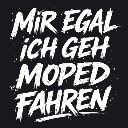 Mädels T-Shirt. Mir egal.