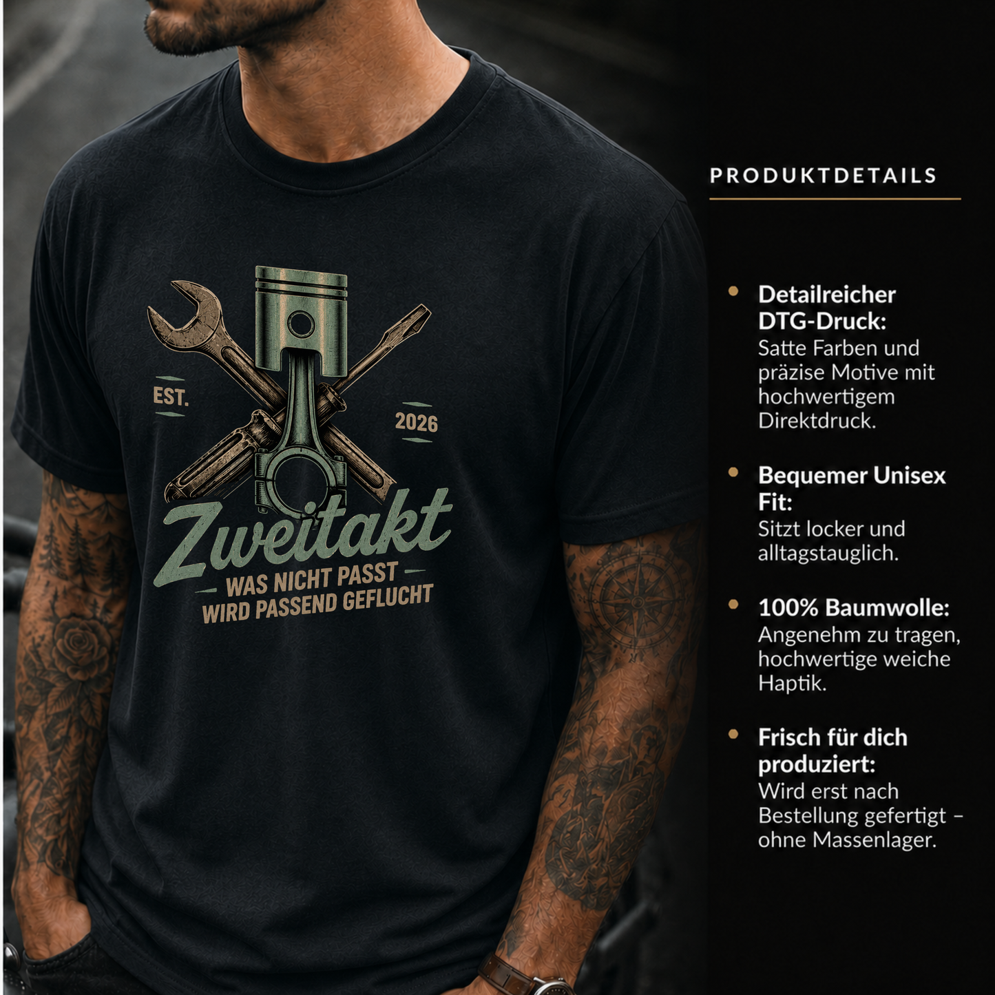 T-Shirt. Was nicht passt...