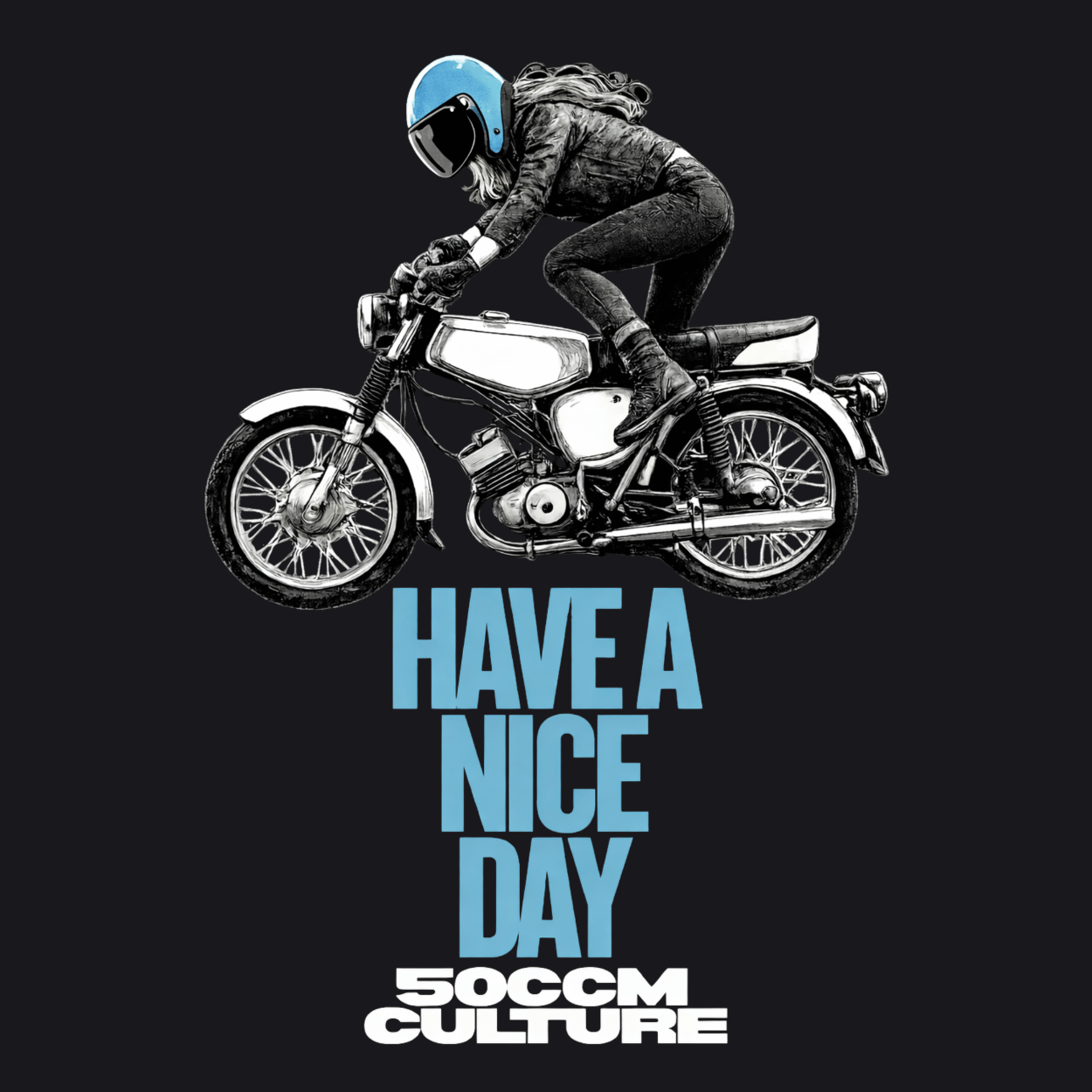 Mädels T-Shirt. Have a Nice Day.