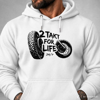 Hoodie Softstyle®. 2 Takt for Life.