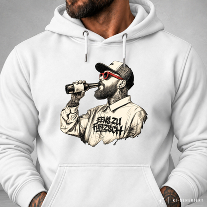 Hoodie Softstyle®. Benzin im Blut.
