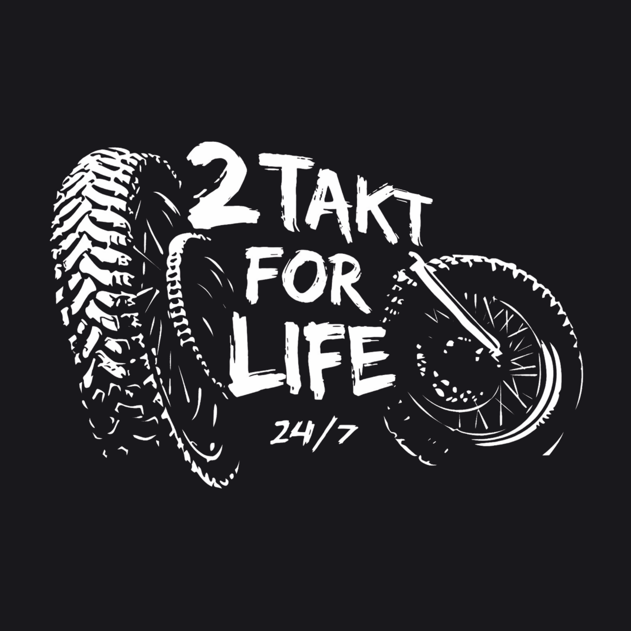 Mädels T-Shirt. 2 Takt for Life.