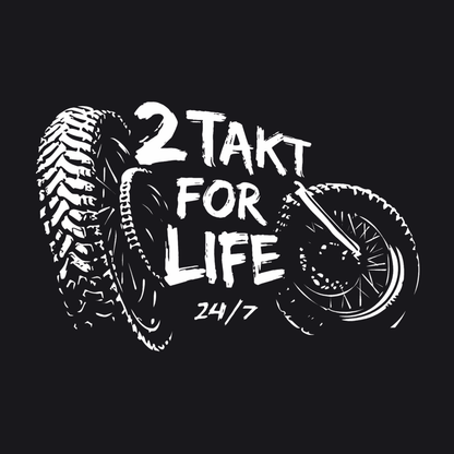 Mädels T-Shirt. 2 Takt for Life.