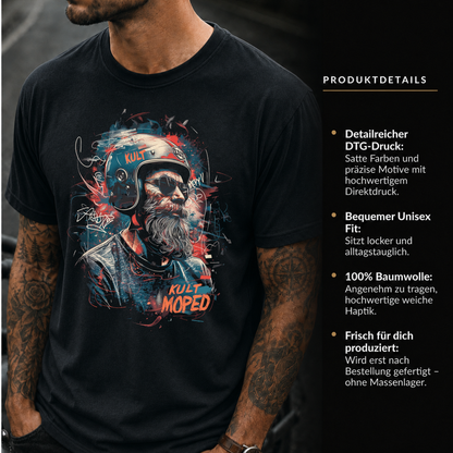 T-Shirt. Kult Moped
