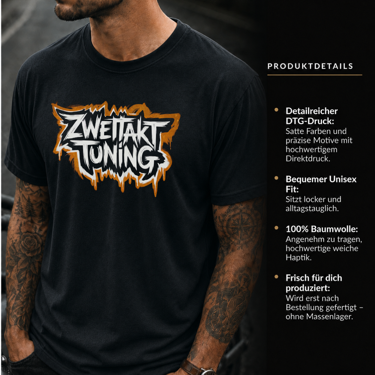 T-Shirt. Zweitakt Tuning.