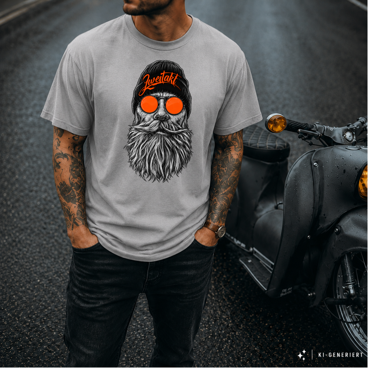 T-Shirt. Hipster Schrauber.