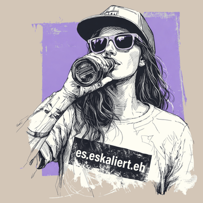 Mädels Hoodie Softstyle®. es.eskaliert.eh