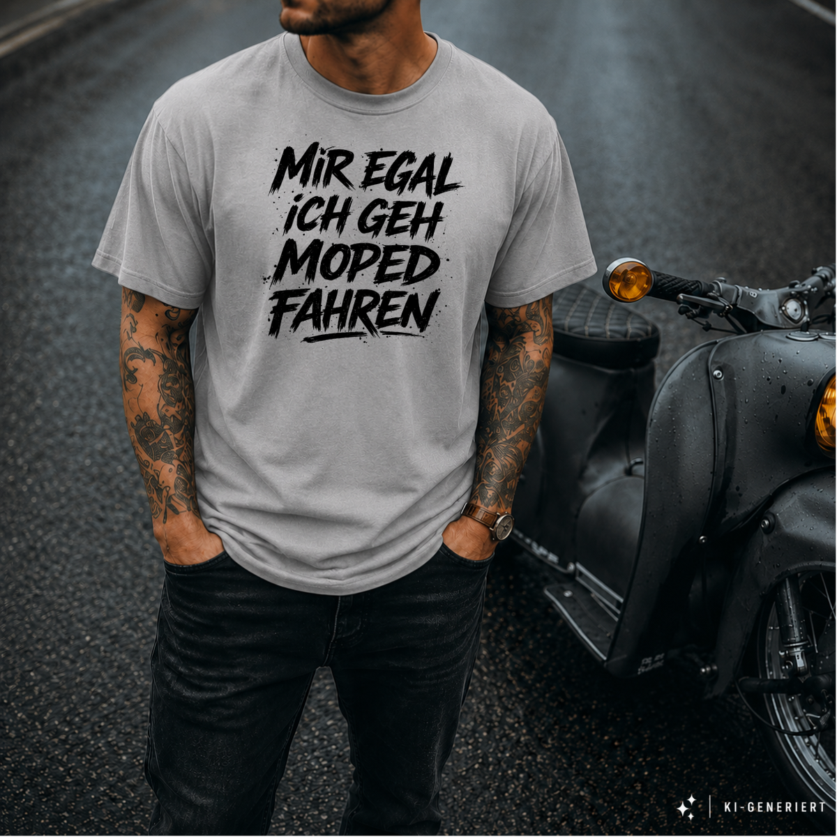 T-Shirt. Mir egal.