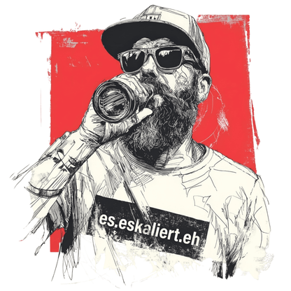 T-Shirt. Es eskaliert eh.