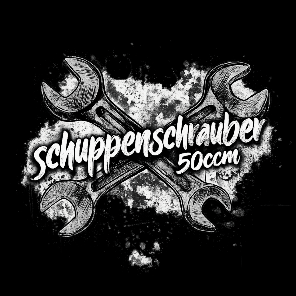 T-Shirt. Schuppenschrauber 50ccm.