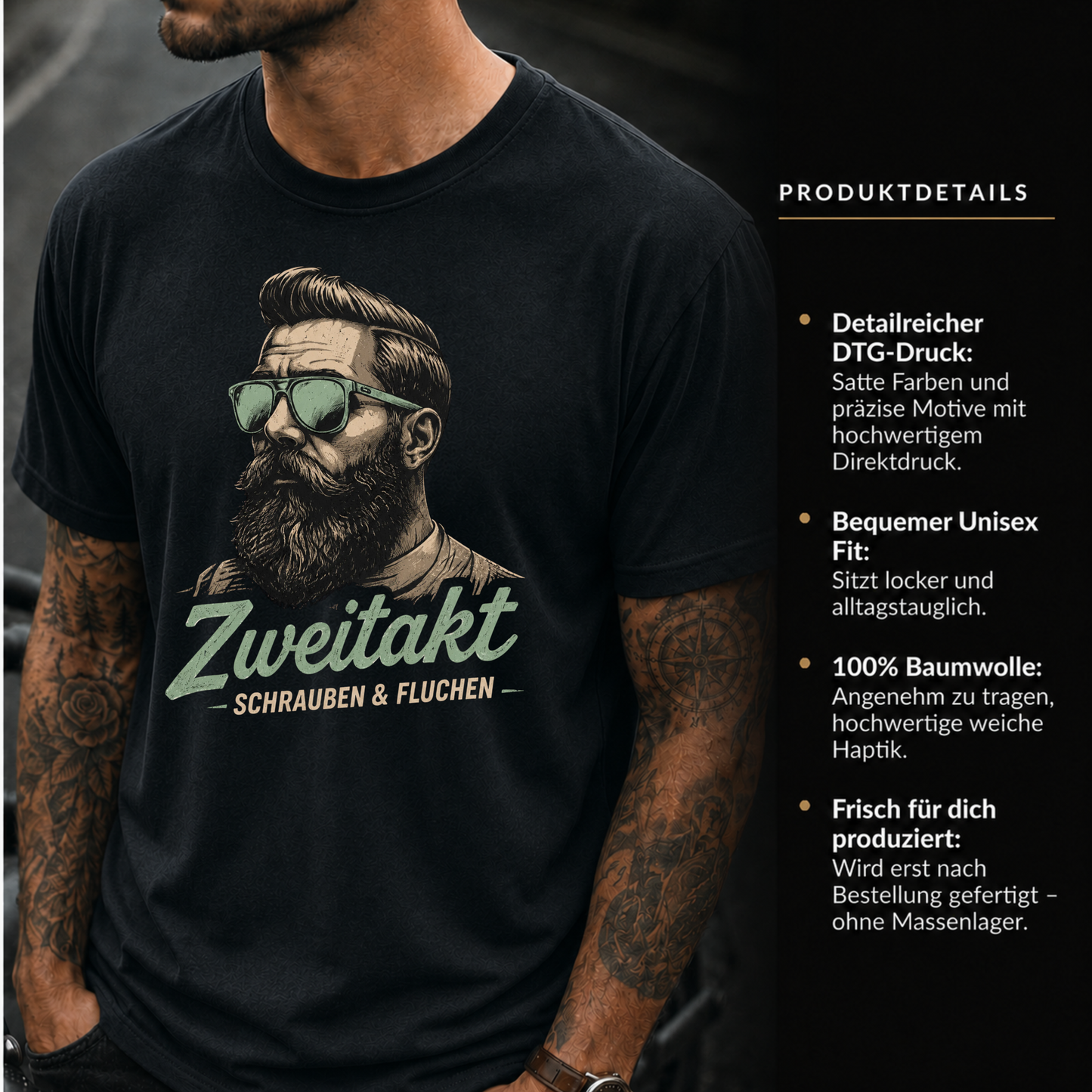 T-Shirt. Schrauben & Fluchen.