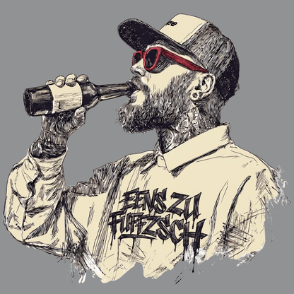 T-Shirt. Benzin im Blut.