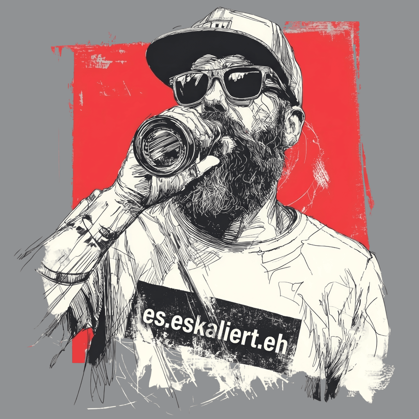 T-Shirt. Es eskaliert eh.