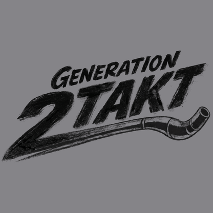 Mädels T-Shirt. Generation 2-Takt.