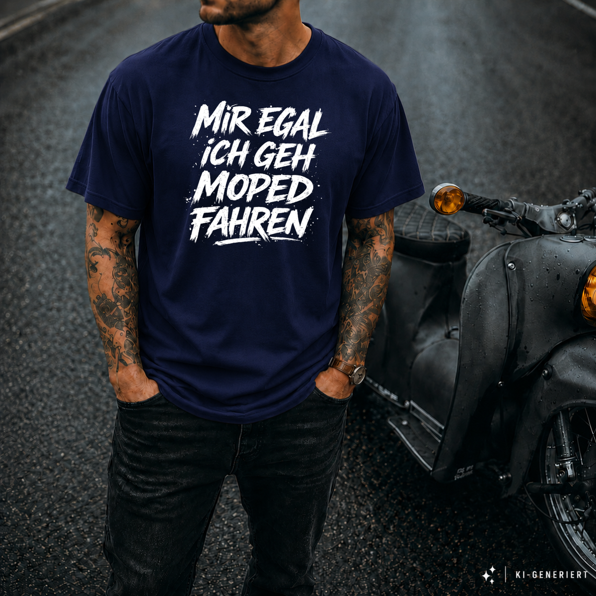 T-Shirt. Mir egal.
