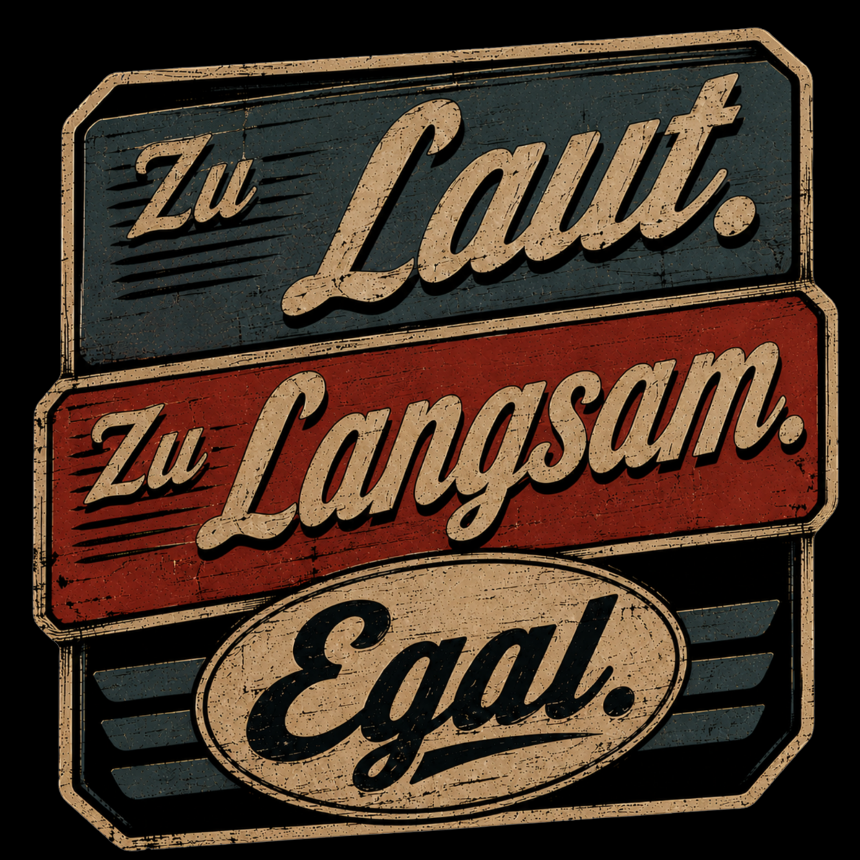 T-Shirt. Egal.
