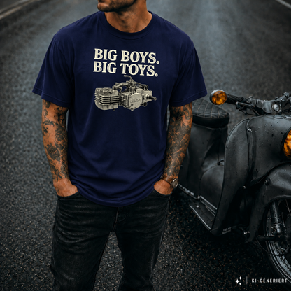 T-Shirt. Big Boys Big Toys