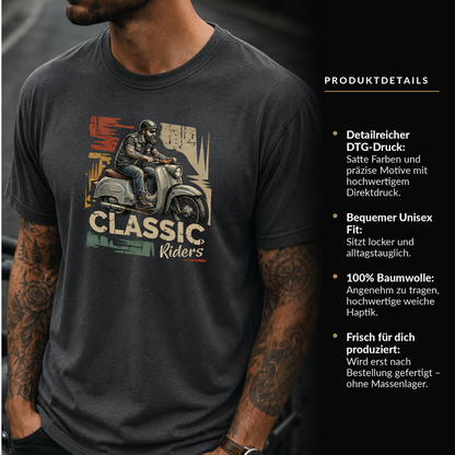 T-Shirt. Classic Riders.