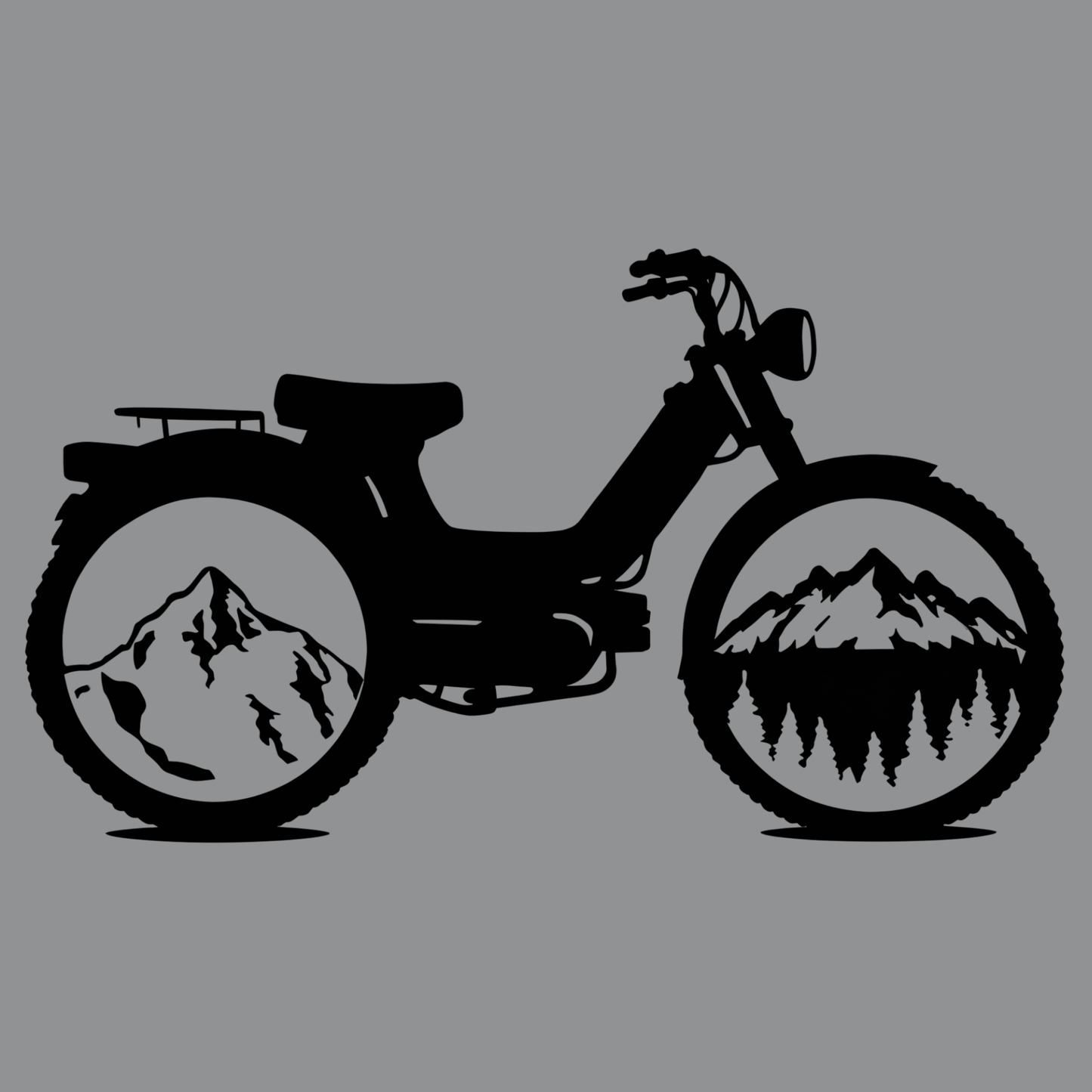 T-Shirt. Freiheit auf zwei Rädern.