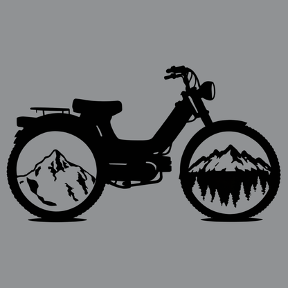 T-Shirt. Freiheit auf zwei Rädern.