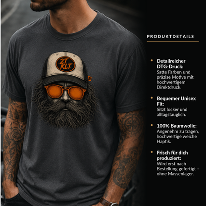 T-Shirt. Zweitakt Nomaden – Der Trucker.
