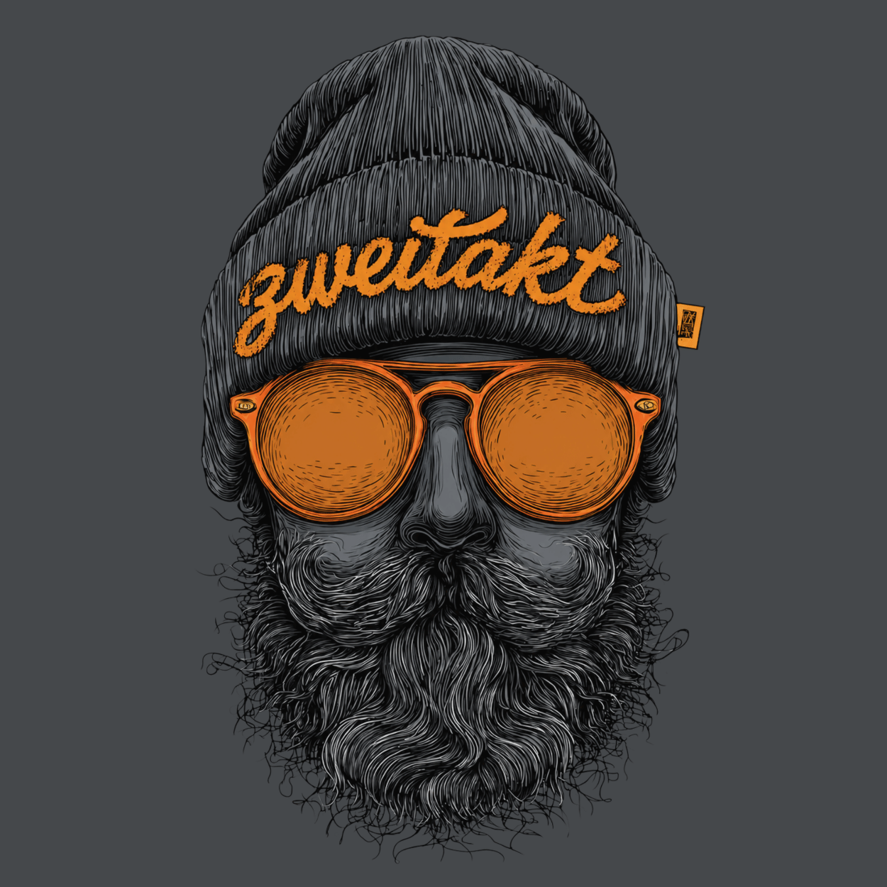 T-Shirt. Zweitakt Style.