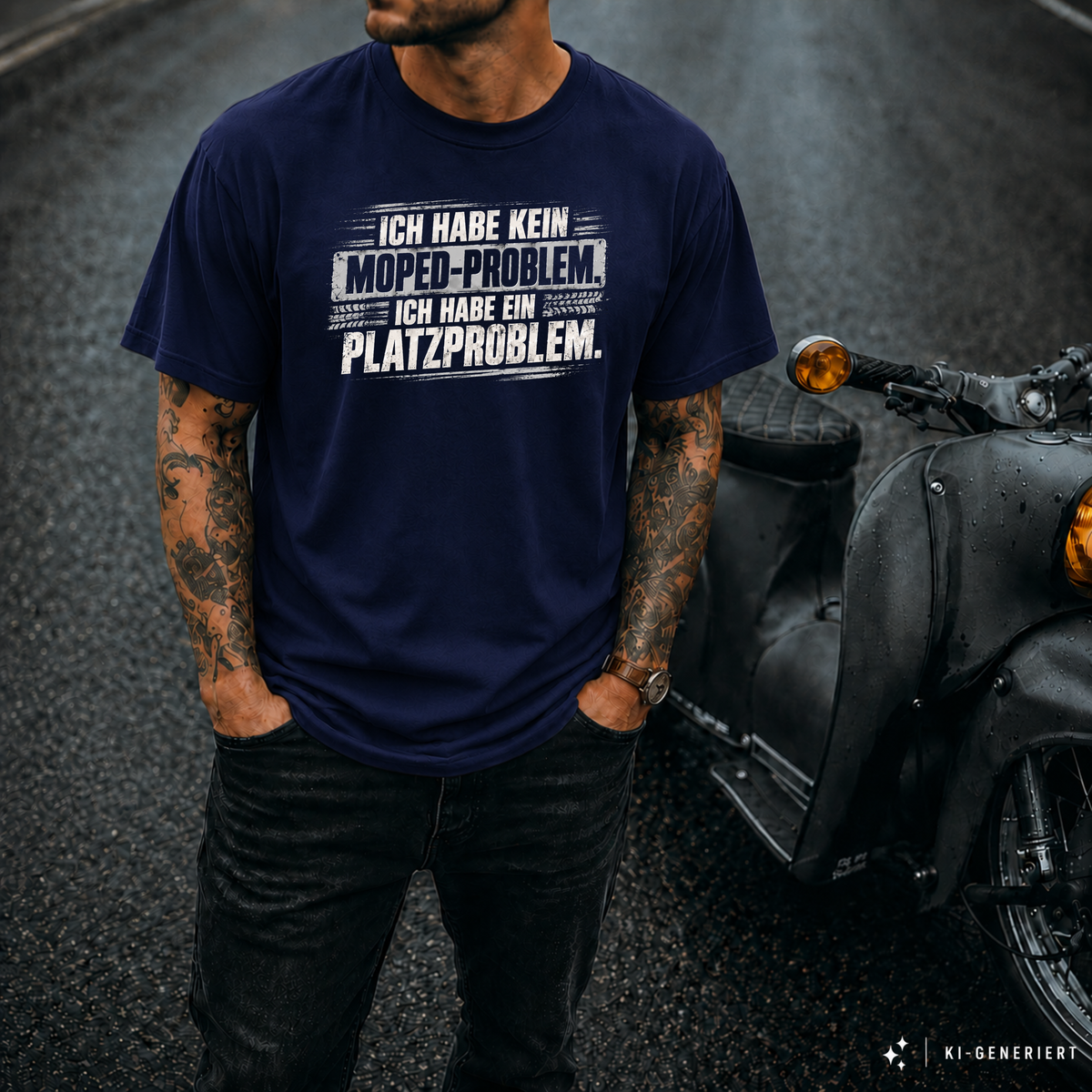 T-Shirt. Platzproblem.