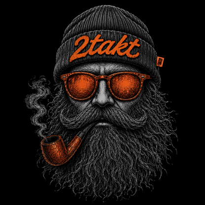 T-Shirt. Zweitakt Nomaden – Der Seemann.