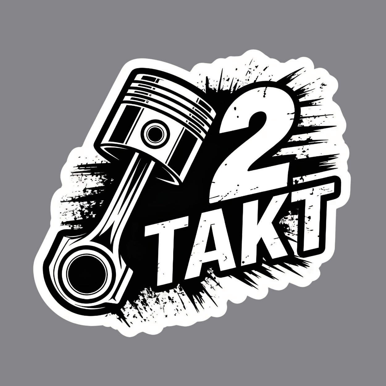 Mädels T-Shirt. 2-Takt.