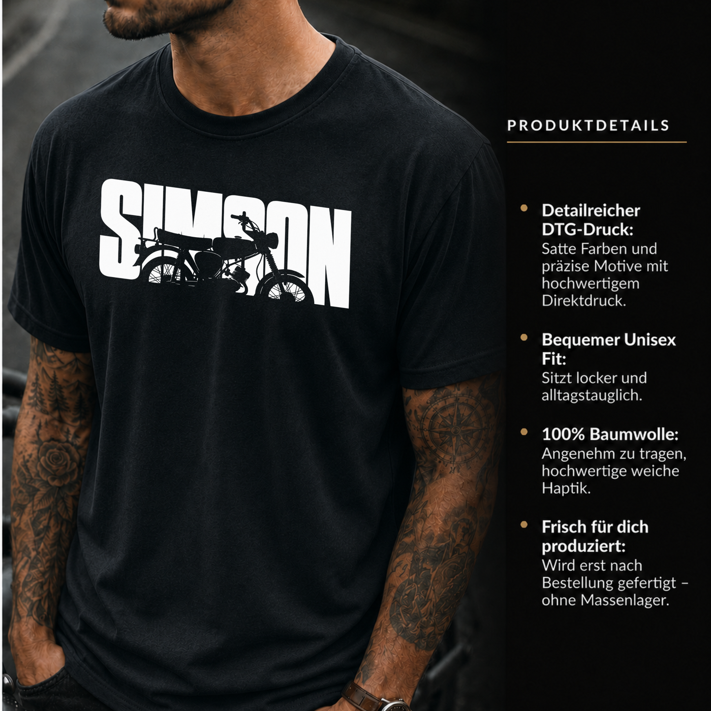 T-Shirt – Simson Silhouette.