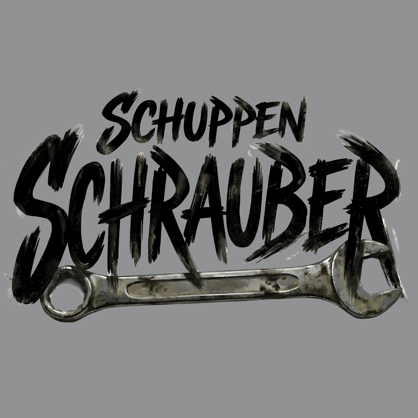 T-Shirt. Schuppen Schrauber.