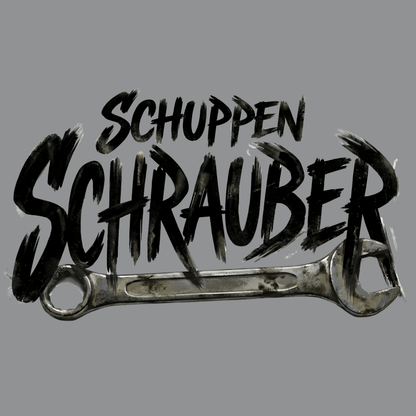 T-Shirt. Schuppen Schrauber.