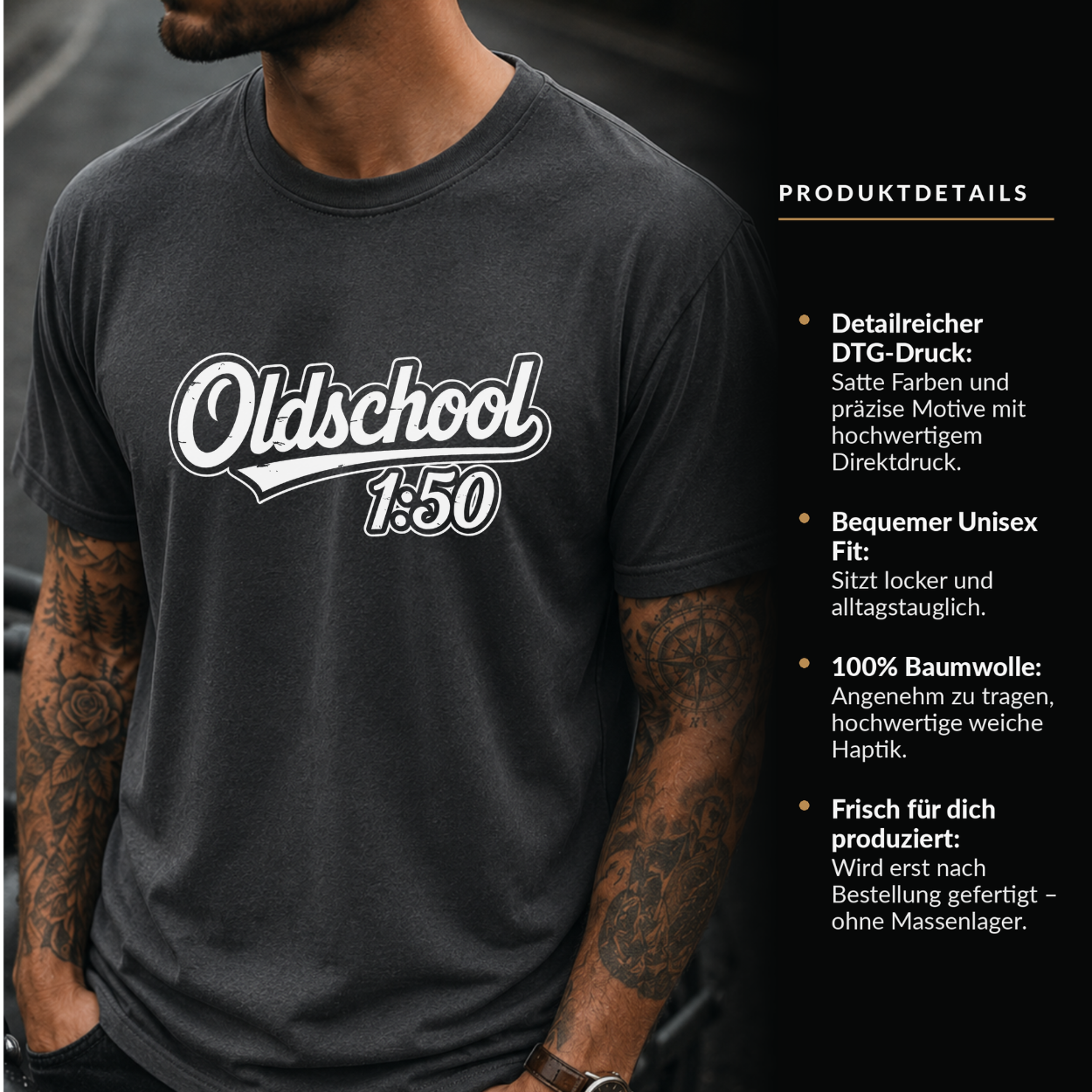 T-Shirt. Oldschool.