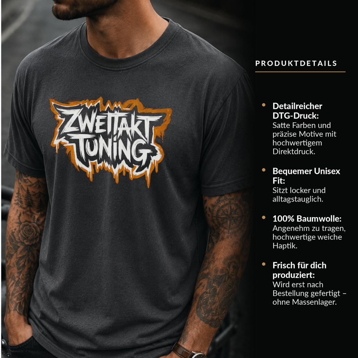 T-Shirt. Zweitakt Tuning.