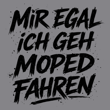 Mädels T-Shirt. Mir egal.
