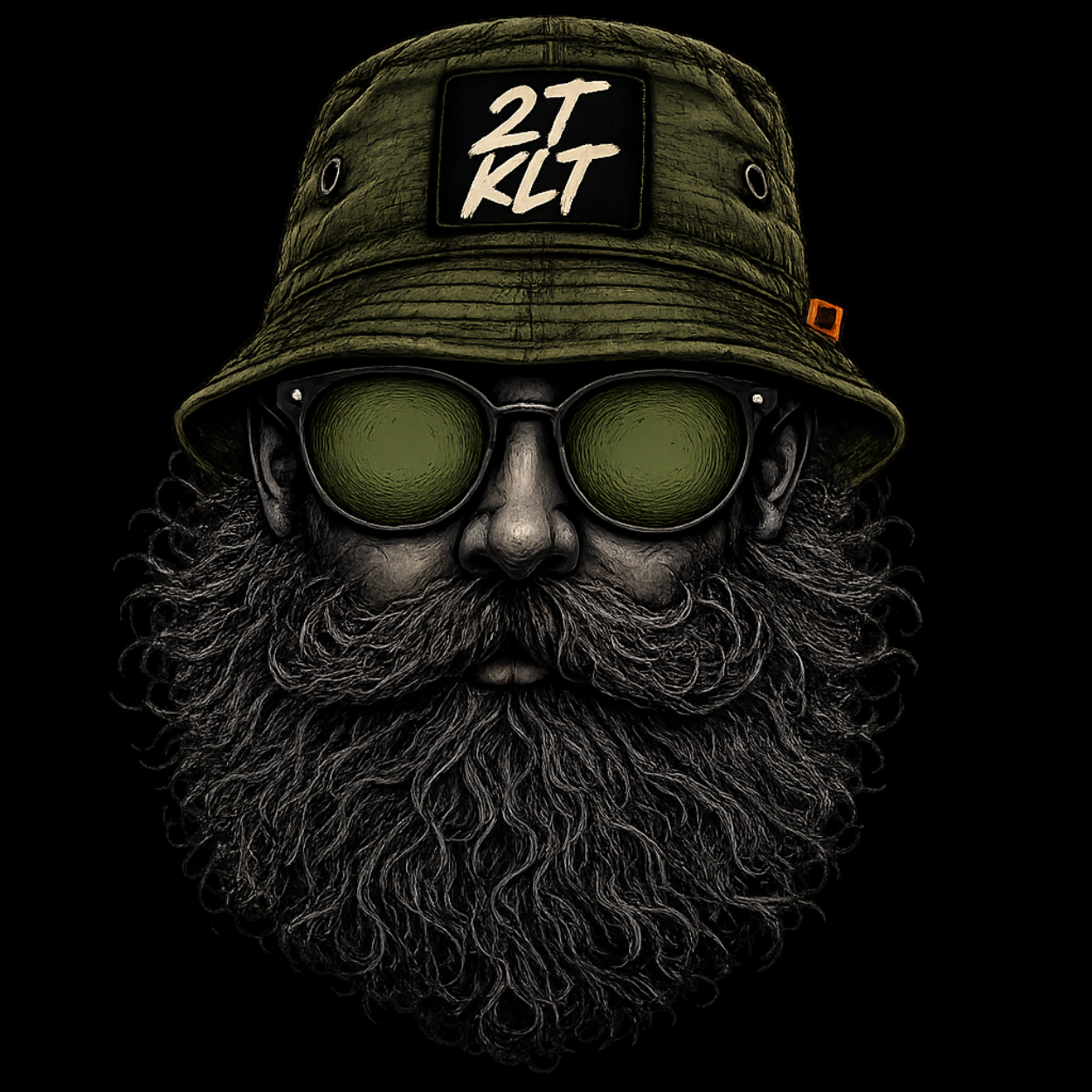 T-Shirt. Zweitakt Nomaden – Der Angler.